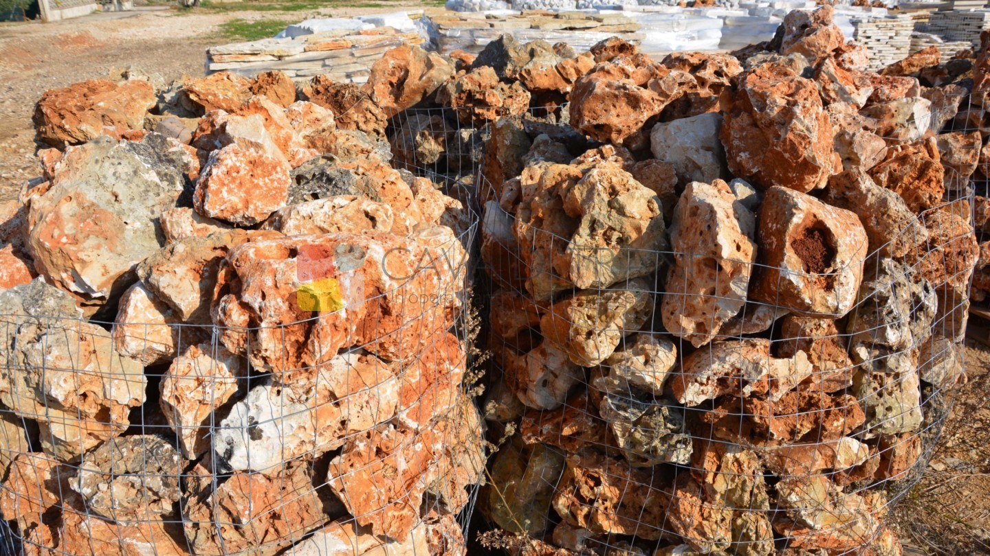 Roccette grezze in Pietra di Trani